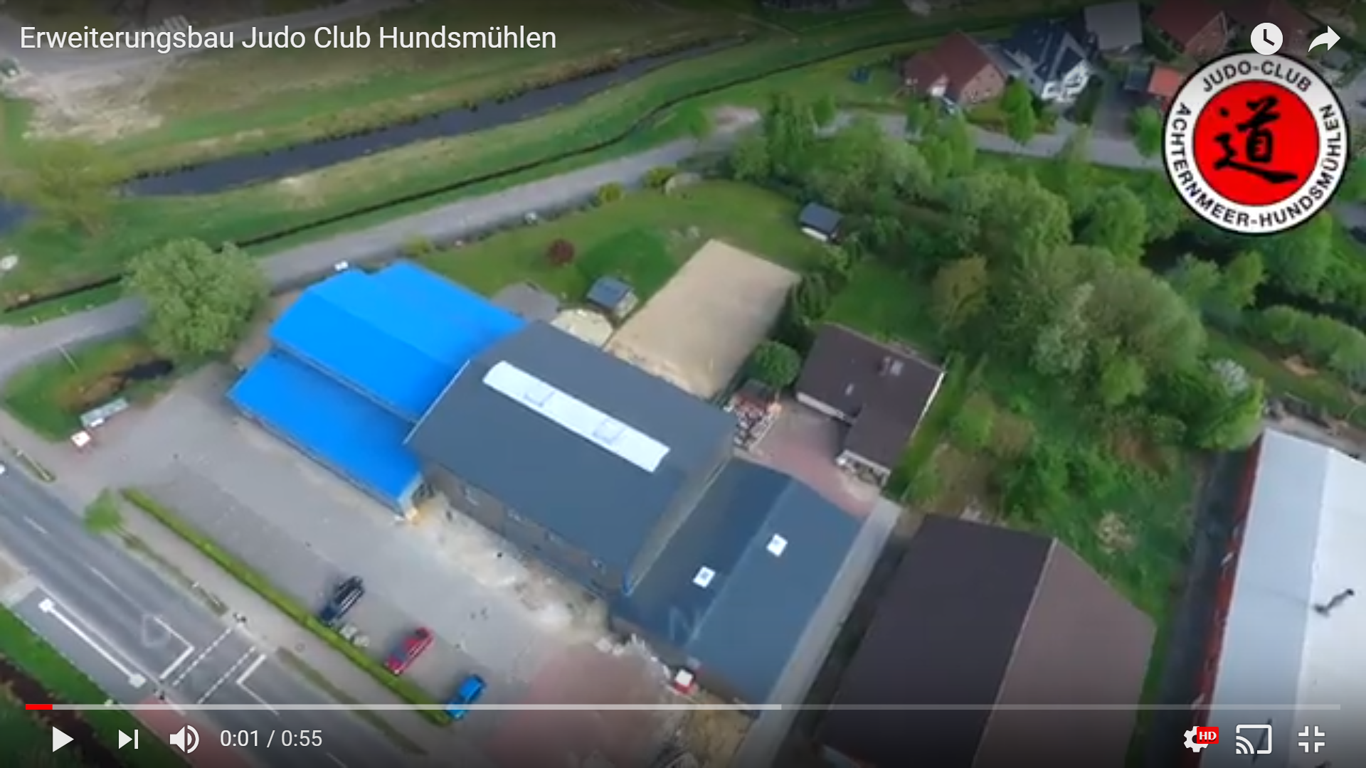 Judo-Club fertiggestellt